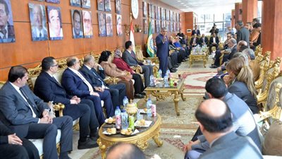 محافظ الدقهلية يستقبل النواب الجدد لتهنئتهم ووضع خريطة عمل مشتركة لخدمة المواطنين