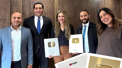 بنك مصر «أول بنك في مصر» يحصد الدرع الذهبي من يوتيوب 