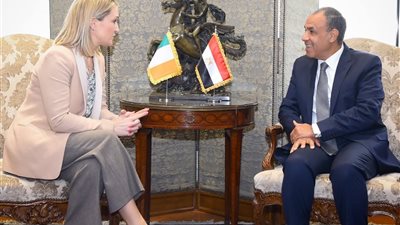 وزير الخارجية يبحث مع نظيرته الإيرلندية دعم العلاقات الثنائية والتشاور بالتطورات الإقليمية
