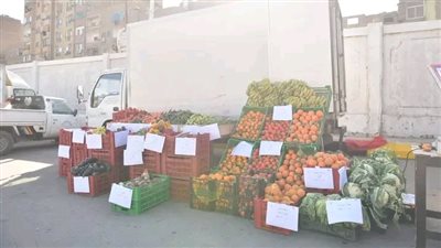وزارة التموين : افتتاح سوق اليوم الواحد بمنطقة إمبابة بمحافظة الجيزة