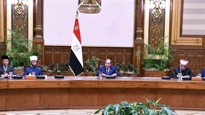 الرئيس السيسي يستقبل الوزراء ومفتي الدول، ورؤساء المجالس في فعاليات المؤتمر الدولي 