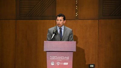 وزير الرياضة يضع النقاط على الحروف في مؤتمر دعم الفراعنة