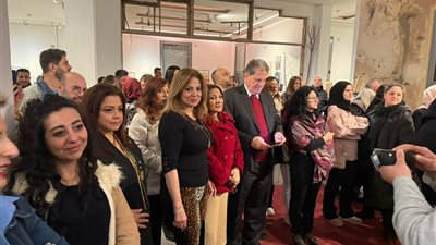 افتتاح لافت لمعرض 
