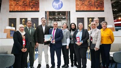فوز الجناح المصري بجائزة أفضل جناح للدول المشاركة في المعرض السياحي الدولي