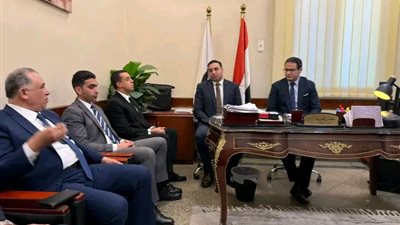 وفد نقابة المحامين يقدمون الاعتذار عما بدر من الزملاء المحامين بواقعة نيابة النزهة