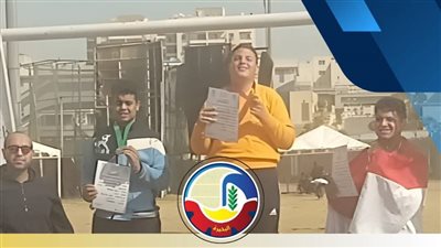 البحيرة تحصد ذهبية وبرونزية في كأس مصر لألعاب القوى للاعاقات الذهنية
