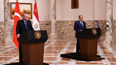 شارك الرئيس السيسي والرئيس أردوغان في الجلسة الختامية لمنتدى الأعمال المصري التركي