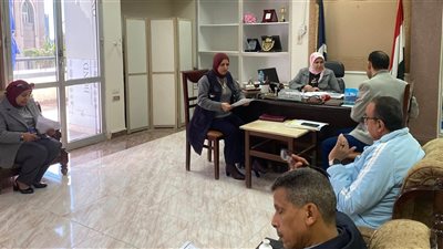 تعليم السويس يجتمع بقياداتة لوضع خطة متابعة شاملة لضبط الفصل الدراسي الثاني