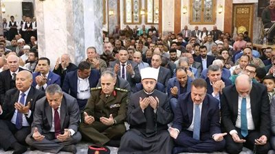 وزير الأوقاف ومحافظ المنوفية وشيخ مشايخ الطرق الصوفية يفتتحون مسجد قباء
