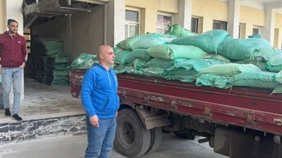 ضبط 5طن دقيق بلدى مدعم قبل بيعها بالسوق السوداء بمركز أبو حماد
