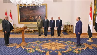  الرئيس السيسي يشهد أداء المحافظين ونواب المحافظين الجدد اليمين الدستورية