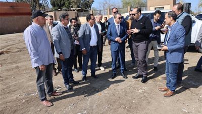 محافظ المنوفية يتفقد المركز التكنولوجي والمحطه الوسيطة لمتابعة سير العمل  