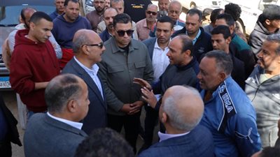 جولة تفقدية لمحافظ السويس في القطاع الريفي