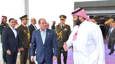 اجتمع الرئيس السيسي مع الأمير محمد بن سلمان ولي عهد المملكة السعودية 