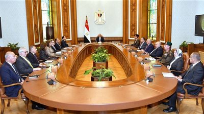 اجتمع الرئيس السيسي مع مجلس أمناء الأكاديمية الوطنية لتدريب وتأهيل الشباب