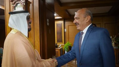 قنصل المملكة السعودية يهنيء اللواء هاني رشاد بمناسبة توليه منصب محافظ السويس 