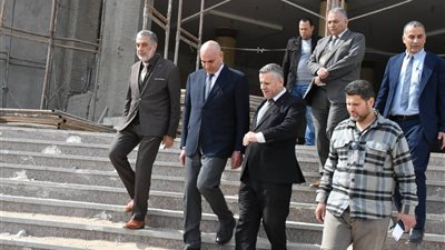 رئيس جامعة مدينة السادات يتفقد الإنشاءات والبنية التحتية لمتابعة سير العمل
