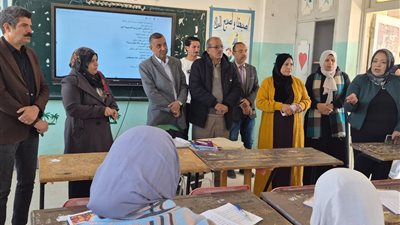 جولة تفقدية لمديرة تعليم جنوب سيناء بمدارس أبو زنيمة لمتابعة انتظام الحضور 