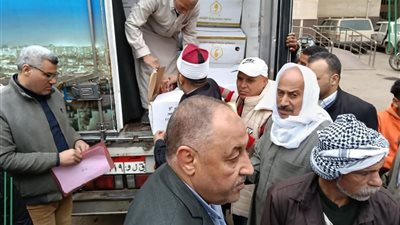 مديرية أوقاف الشرقية تسلم ٥ أطنان من اللحوم لمديرية التضامن الاجتماعي