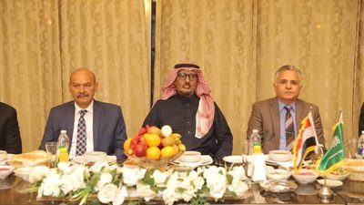 محافظ السويس .. وقيادات المحافظة يشاركون في حفل إفطار القنصلية السعودية