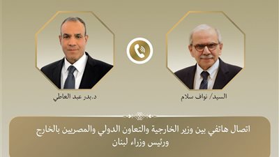 مصر تؤكد دعمها للبنان وتشدد علي رفضها القاطع للمساس بوحدة وسلامة أراضية