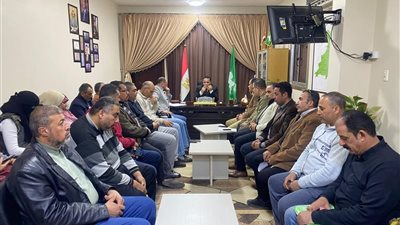 إجتماع موسع لرئيس مركز ومدينة كفر صقر لمتابعة ملف التصالح