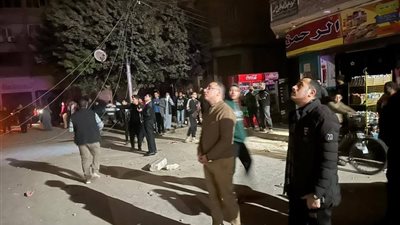 نائب محافظ المنيا يتابع ميدانيًا حادث انهيار حائط ببرج تحت الإنشاء