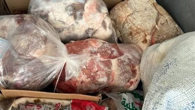 تمكنت مديرية الطب البيطرى بالغربية من مصادرة 410كيلو لحوم ودواجن منتهية الصلاحية 