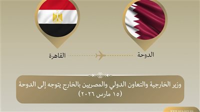 وزير الخارجية يتوجه إلى الدوحة لبحث التطورات الإقليمية