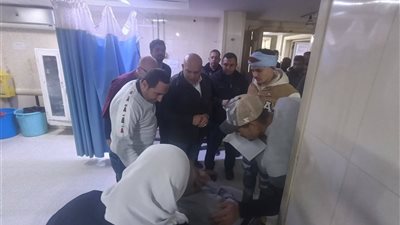 نائب محافظ الجيزة يتفقد مستشفي البدرشين المركزي