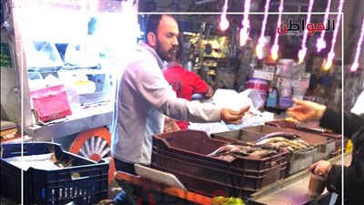 شعبية غير مسبوقة.. تعرف على أشهر بائع فسيخ ورنجة في ميدان الجيزة