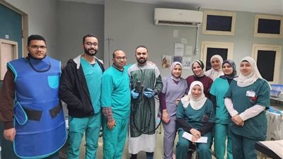 معهد الكبد القومي بالمنوفية ينجح في إنقاذ 6حالات حرجة بمناظير القنوات المرارية