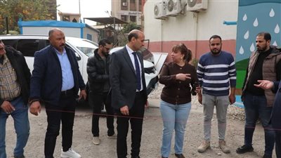 محافظ أسيوط يتفقد محيط خزان غرب المدينة،لبحث توسعة دوران امتداد شارع الجيش
