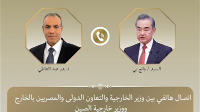 مصر والصين تتفقان على تكثيف الجهود لخفض التصعيد في المنطقة