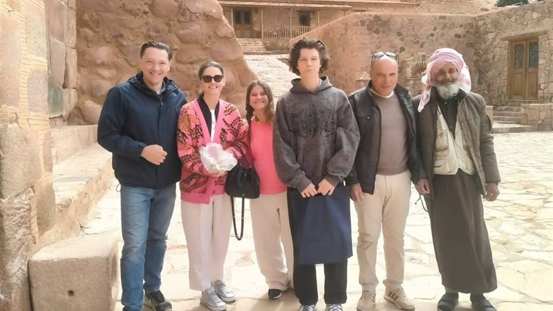 دير سانت كاترين يبهر