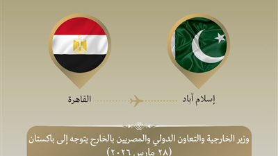 وزير الخارجية يتوجه إلى إسلام آباد للمشاركة في اجتماع وزراء الرباعي