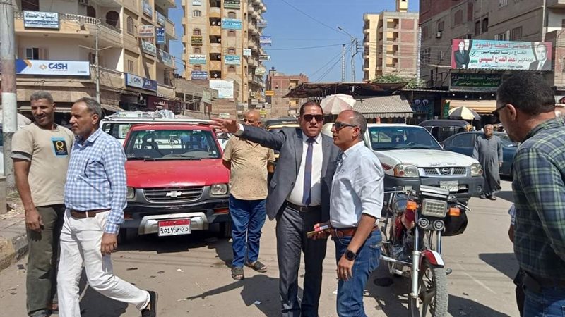إزالة الإشغالات في الشوارع ضمن جهود تنظيم الشارع المصري