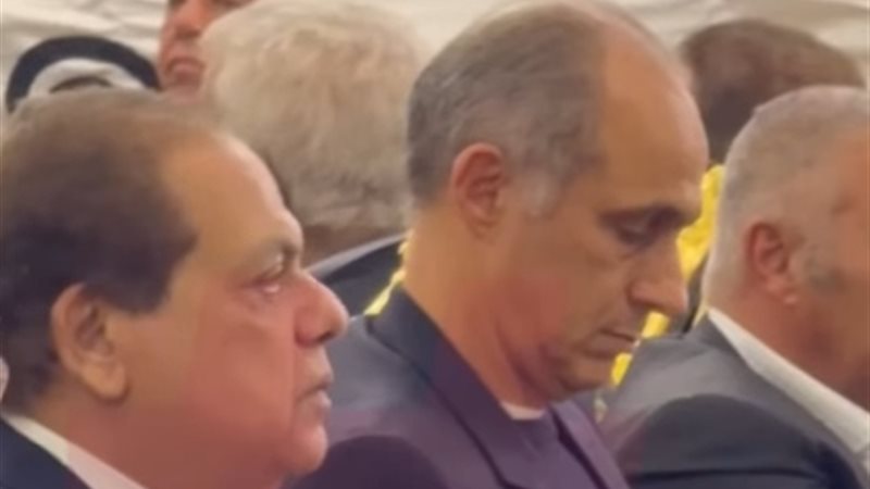 جمال مبارك في عزاء