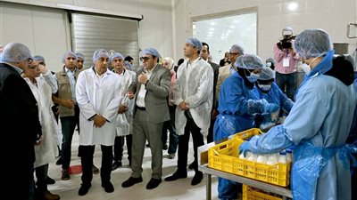 رئيس الوزراء يتفقد مصنع 