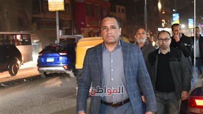 الأستاذ محمد غنيم رئيس مجلس مدينة الخصوص يتابع قرار الغلق بشوارع الخصوص