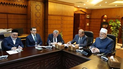 وكيل الأزهر يستقبل وفدًا أوزبكيًّا لبحث تعزيز التعاون العلمي والدعوي