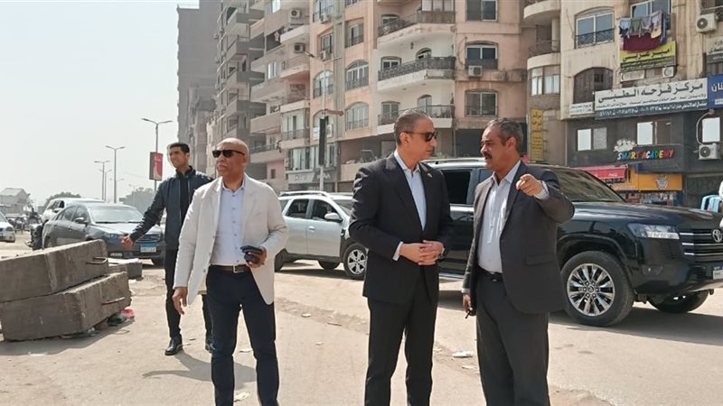 محافظ الجيزة في جولة