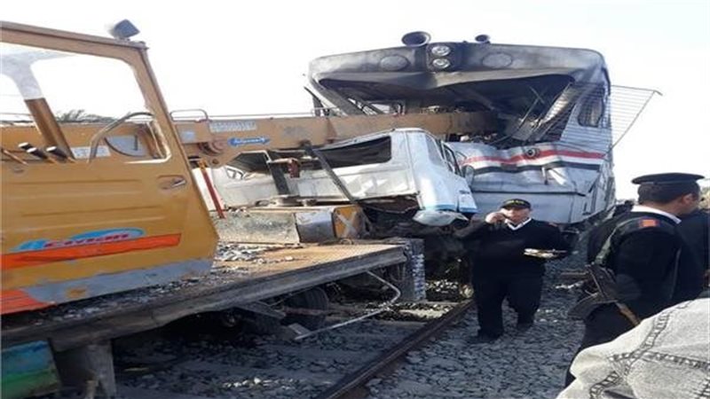حادث دهس قطار لشاب