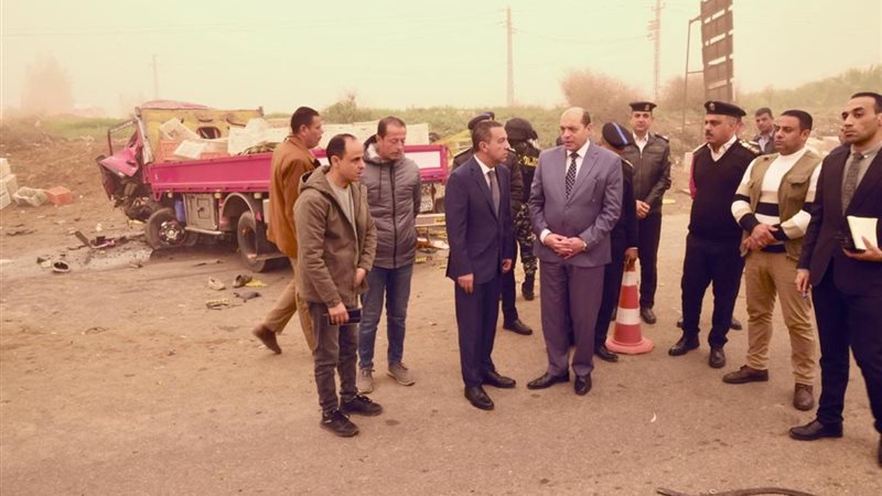 محافظ المنوفية يتفقد