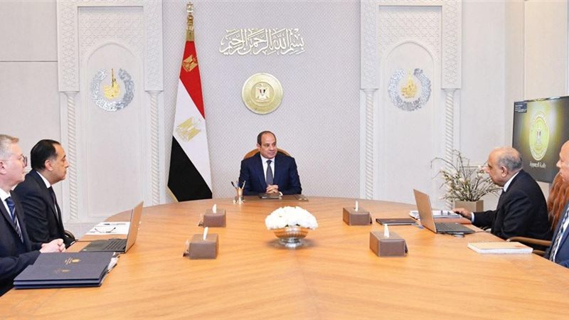 اجتماع الرئيس السيسي