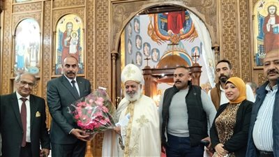 رئيس حي الهرم يهنئ الكنائس بعيد الميلاد المجيد ويؤكد على وحدة النسيج الوطني