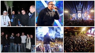 7000 شخص يهزّوا حفل East Hub.. وهشام عباس يشعل الليلة بالكامل