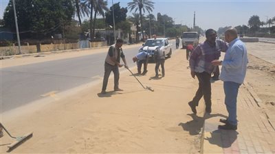 رئيس مدينة أبو النمرس يشن حملة نظافة لقرى المركز ومحيط الكنائس