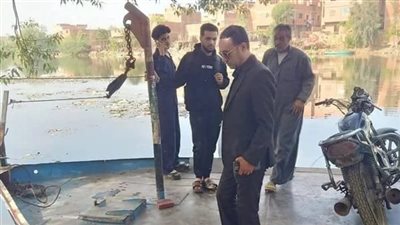 شم النسيم.. حملات مكثفة على المعديات بشبين الكوم لضمان السلامة