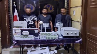 ضبط أخطر تشكيل عصابي لـ سرقة محطات تقوية الشبكات بالقاهرة